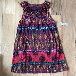 Faded Glory boho chic sleeveless top